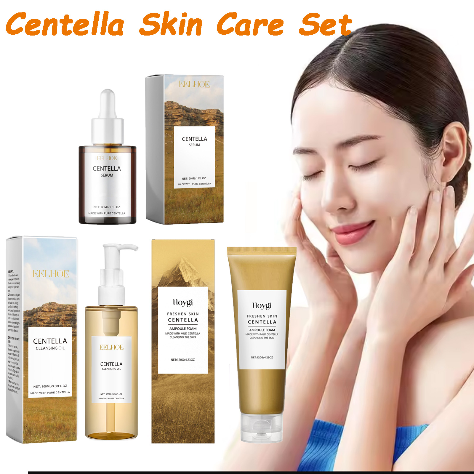 Skincare Garnier - Centella-Juego de cuidado de la piel,