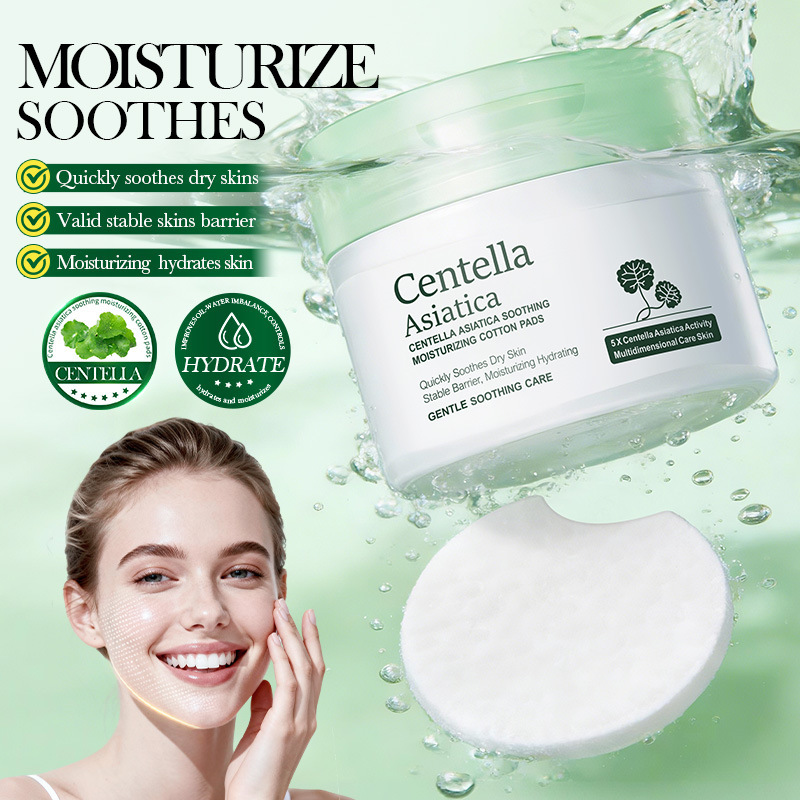 Skincare Glad2Glow - Toallitas Hidratantes y Calmantes de Centella