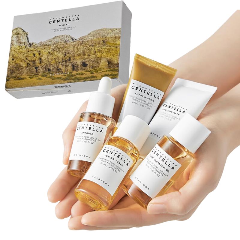 Centella-Kit de viaje de viaje - Skincare Garnier reseña y precio