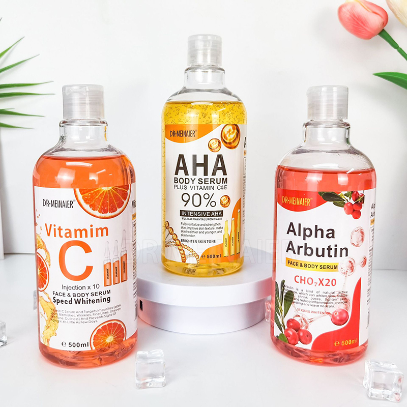 500ml AHA hialurónico vitamina - Skincare Garnier reseña y precio