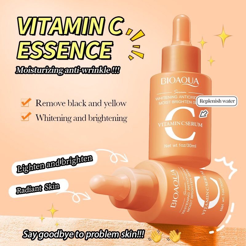 BIOAQUA vitamina C Retinol sue - Skincare Garnier reseña y precio